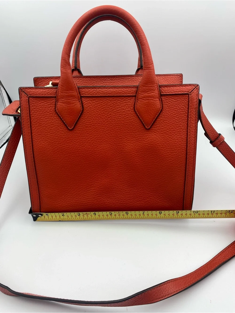henri bendel structured leather